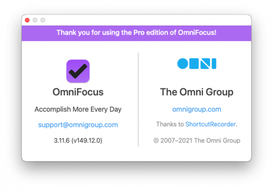 OmniFocus Pro 3.11.6 Multilingual macOS