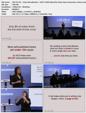 FAST CLASS: Wired for Story: How to Become a Story Genius