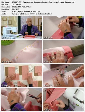 Sew the Velveteen Blazer