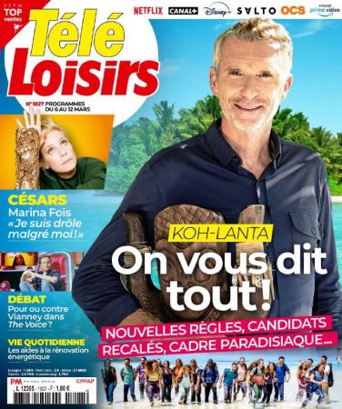 Télé Loisirs N°1827 - 6 au 12 Mars 2021