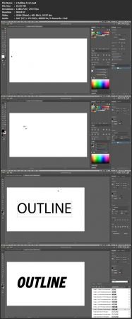 Creating a Cool Outline Text Effect in Adobe Illustrator