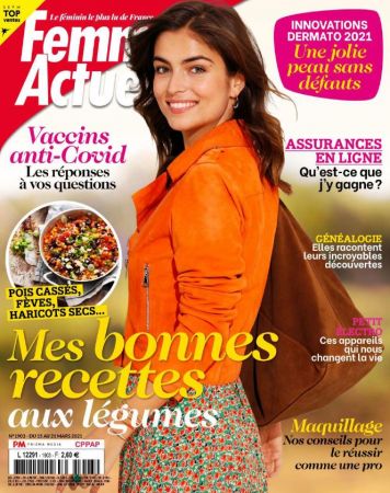 Femme Actuelle N°1903 - 15 au 21 Mars 2021