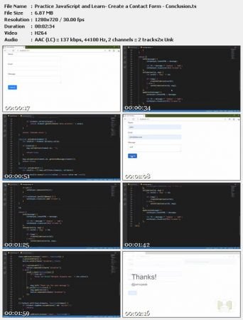 Practice JavaScript and Learn: Create a Contact Form