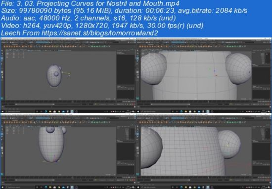 Modeling and Rendering Cute Characters in Maya 2020