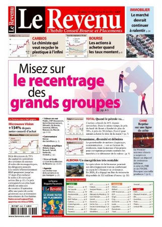 Le Revenu N°1627 - 12 au 18 Mars 2021