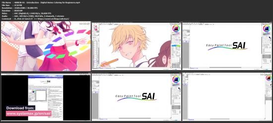 Digital Anime Coloring for Beginners
