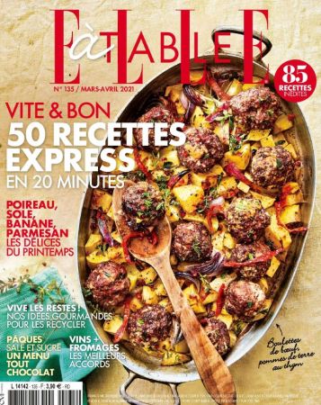 Elle à Table N°135 - Mars-Avril 2021