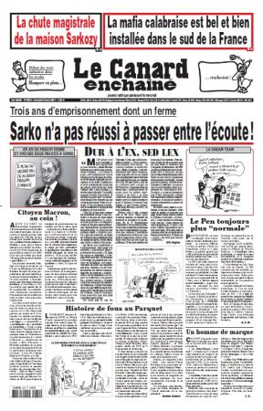 Le Canard enchaîné N°5234 - 3 Mars 2021