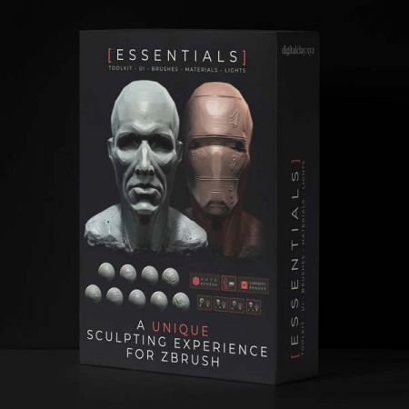 Digital Clay The Essentials Toolkit v1.2 for Zbrush