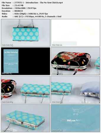The No-Sew Clutch with Lisa Lam