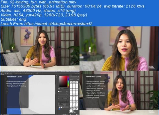 Expressive Animation: Combining Photoshop, Illustrator and After Effects