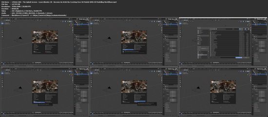 Learn Blender 3D - Become An Artist By Creating Over 50 Models With 3D Modelling Workflows