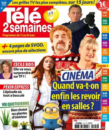 Télé 2 Semaines N°449 - 13 au 26 Mars 2021