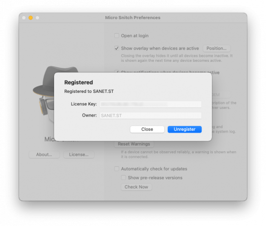 Micro Snitc‪h 1.4 Multilingual macOS