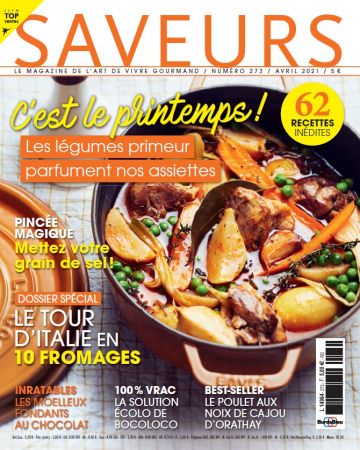 Saveurs N°273 - Avril 2021