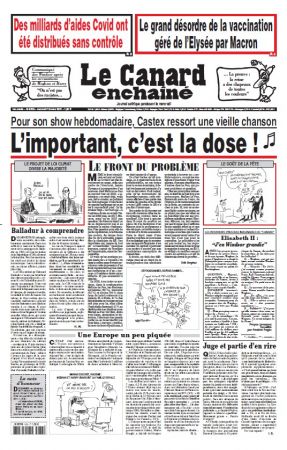 Le Canard enchaîné N°5235 - 10 Mars 2021