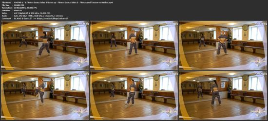 Fitness Dance Salsa 2 - Fitness und Tanzen verbinden.