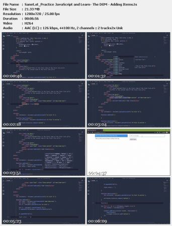 Practice JavaScript and Learn: The DOM
