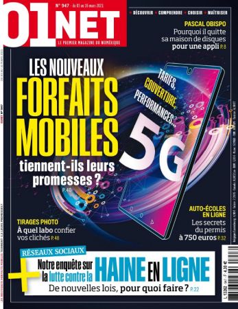01Net N°947 - 3 au 16 Mars 2021