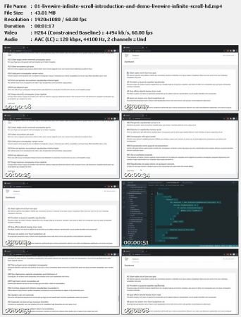 CodeCourse - Livewire Infinite Scroll