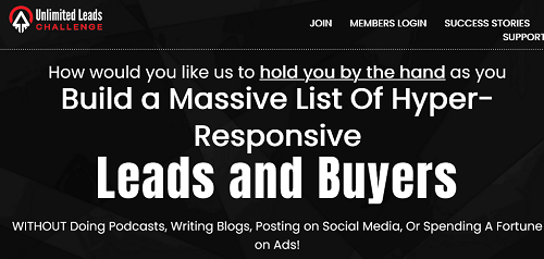 Justin Sardi – Unlimited Leads Challenge + OTO (Youtube Ads Course)