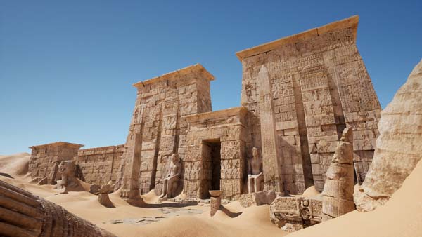 Unreal Engine - Egypt Ruins Environment