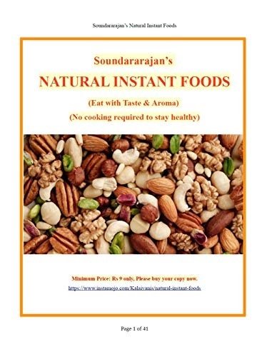 Soundararajan's Natural Instant Foods