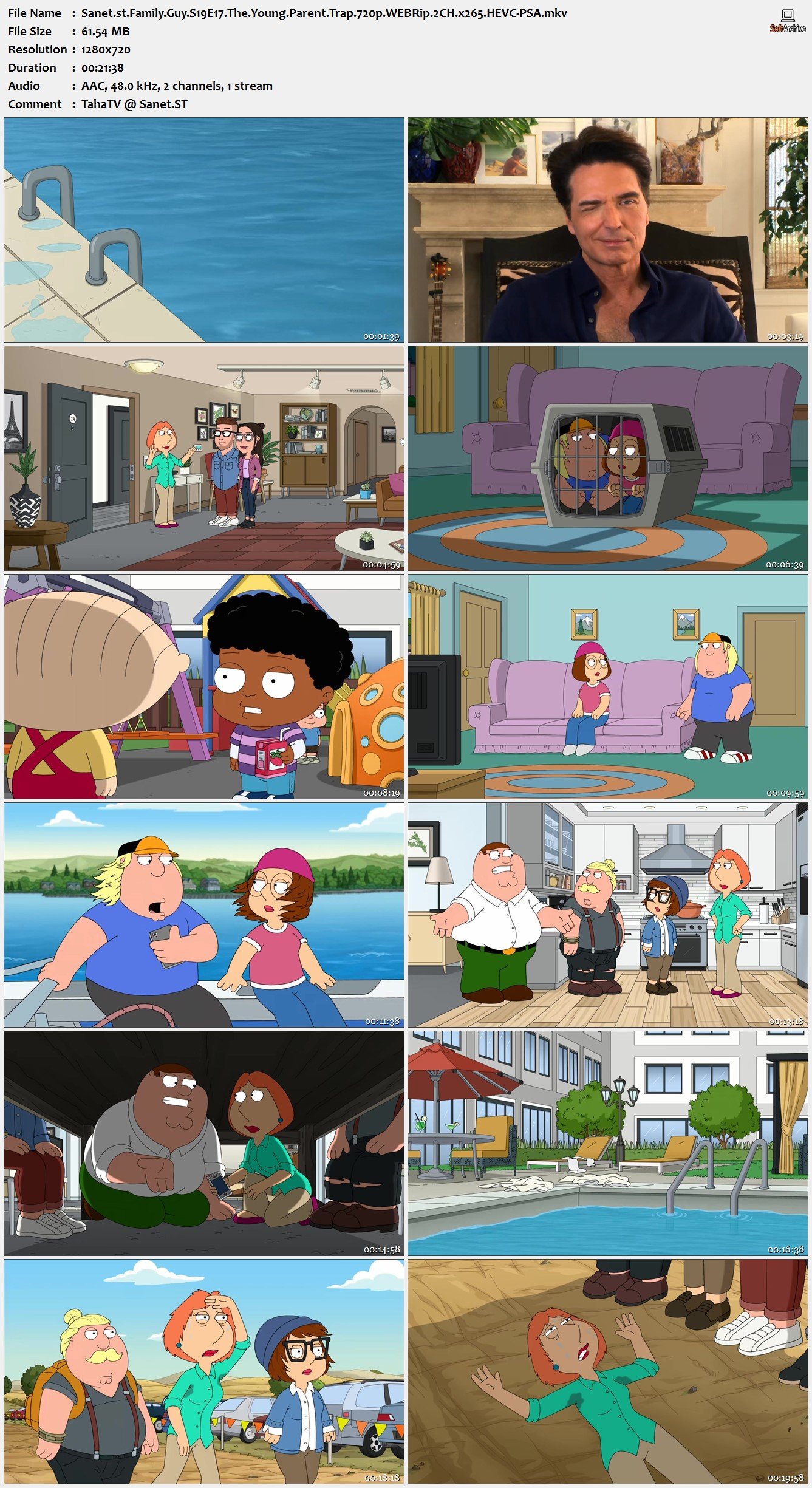 Download Family Guy S19E17 The Young Parent Trap 720p WEBRip 2CH x265