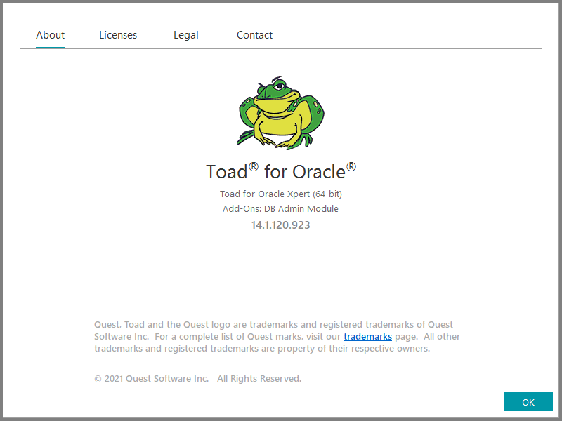 toad for oracle license