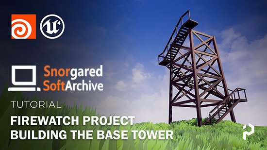 Houdini 18.5 - Firewatch Project - Building the Base Tower