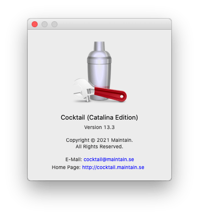 Cocktail Catalina Edition 13.3 macOS