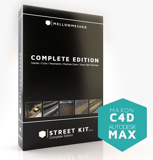 Street Kit 01 Complete Edition 3D