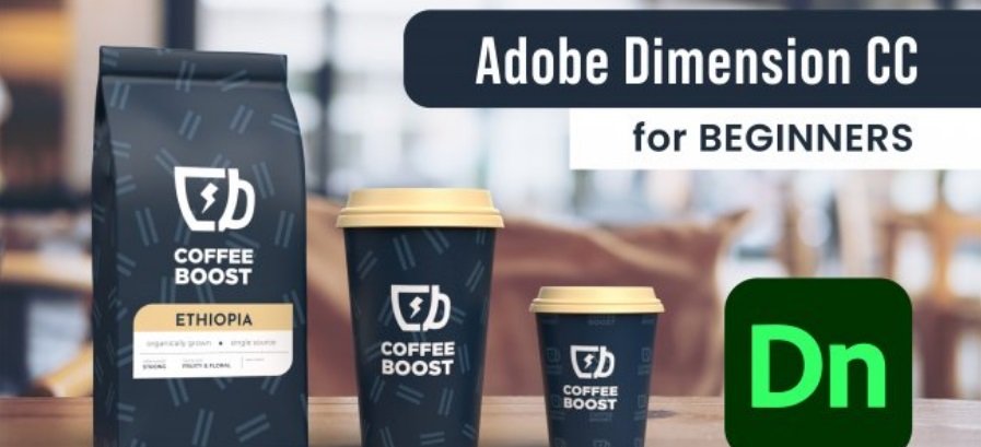 Download Download Adobe Dimension CC for Beginners: 3D Mockups for Branding Projects - SoftArchive