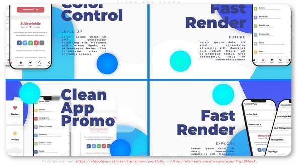 Videohive - Clean App Promo 31401325