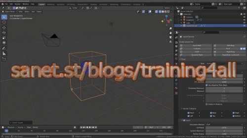 Learn Blender 3D - Getting Started With Fluid Physics