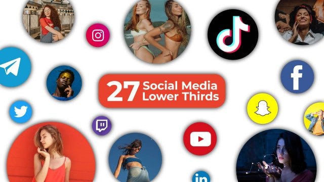 Social Media Lower Thirds 892641