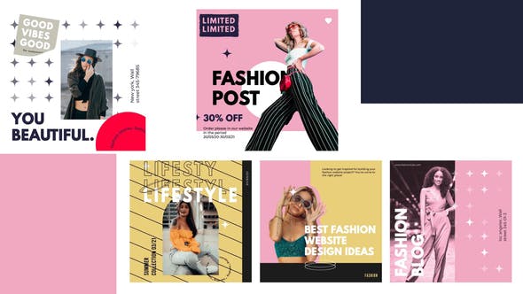 Videohive - Fashion serif post instagram 31424451