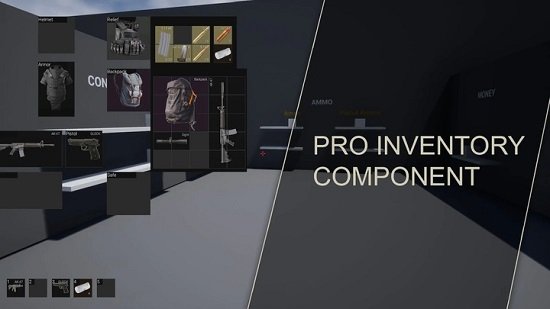 Unreal Engine - Pro Inventory Component
