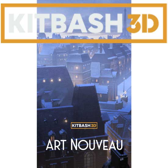 Unity - Kitbash3D – Art Nouveau (HDRP &amp; BuiltIn)