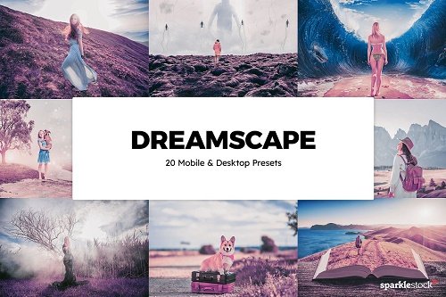 20 Dreamscape Lightroom Presets LUTs - 6095810