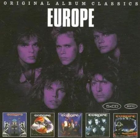 Europe - Original Album Classics (5CD) (2015)