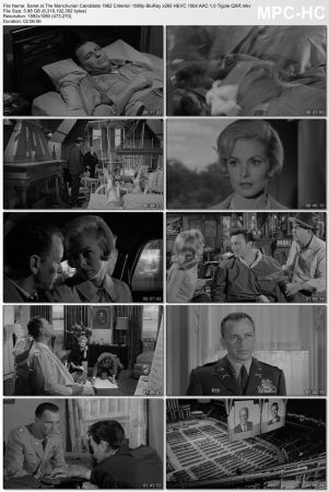 The Manchurian Candidate 1962 Criterion 1080p BluRay x265 HEVC 10bit AAC 1.0 Tigole QXR