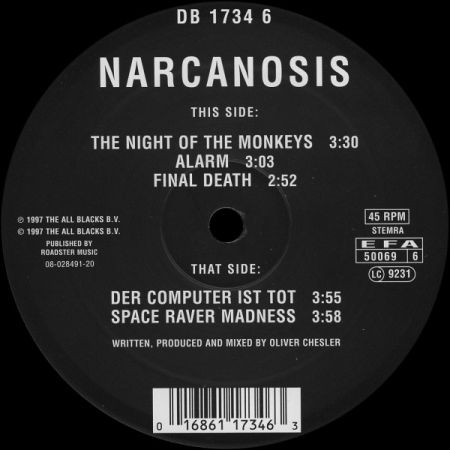 Narcanosis - The Night Of The Monkeys (1997)
