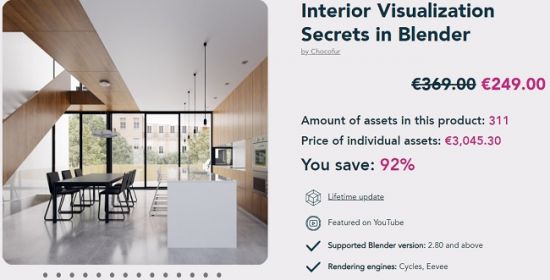 Interior Visualization Secrets in Blender