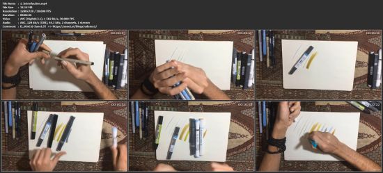 Learn Marker Drawing From Scratch to professionality