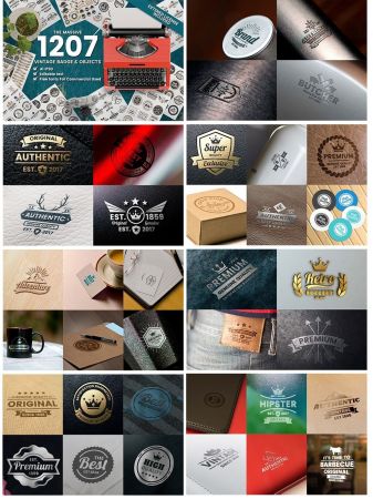 1207 Vintage Badge &amp; Objects 330814