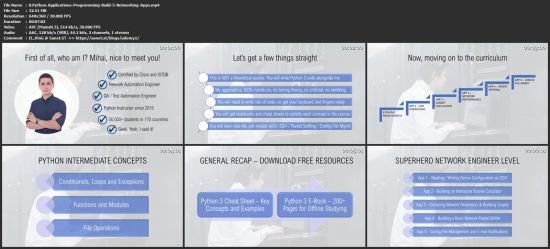 Python Applications Programming Build 5 Networking Apps