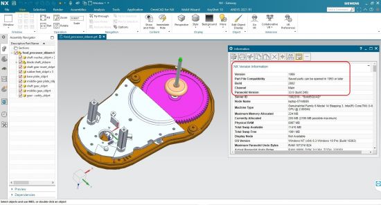 Siemens NX 1969 Build 2802 (NX 1953 Series)