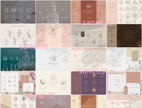 Logo Bundle - 36 Premium Graphics