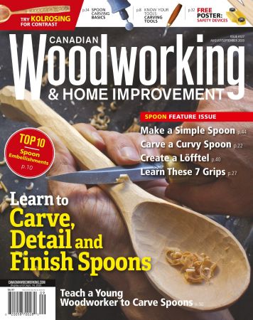 Canadian Woodworking &amp; Home Improvement August September 2020